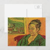 マダムオーガスティンローリンバイビンセント・ヴァン・ゴッホ ポストカード (正面/裏面)
