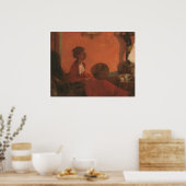 マダムカマス – エドガーデガスファインアート ポスター (キッチン)