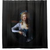 マダムグランドバイエリザベスルイースヴィージュレブラン シャワーカーテン (正面)