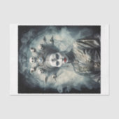 マダムスカル、ゴシック様式のボーンズ女王 薄葉紙 (正面)