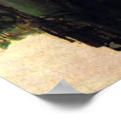 マダムセザンヌインザガーデン – ポールセザンヌ ポスター (角)