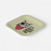 マダムタイムプレジデント2024カマラハリスDNCラリー ペーパープレート (傾斜あり)