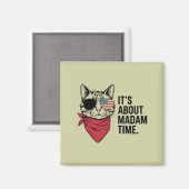 マダムタイムプレジデント2024カマラハリスDNCラリー マグネット (正面/裏面)