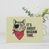 マダムタイムプレジデント2024カマラハリスDNCラリー 招待状 (スタンド正面)