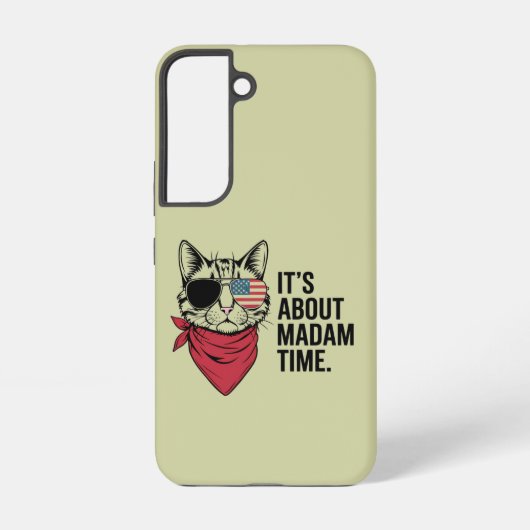 マダムタイムプレジデント2024カマラハリスDNCラリー SAMSUNG GALAXYケース (裏面)
