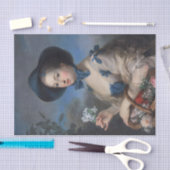 マダムデポンパドールアンベルジャルディニエール 薄葉紙 (クラフト)