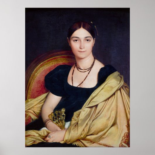 マダムドゥヴォーシージャンオーガストドミニクインゲース ポスター (正面)