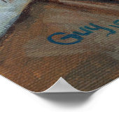 マダムバフィージュダンプレインザーブドワイアペットポートレート ポスター (角)