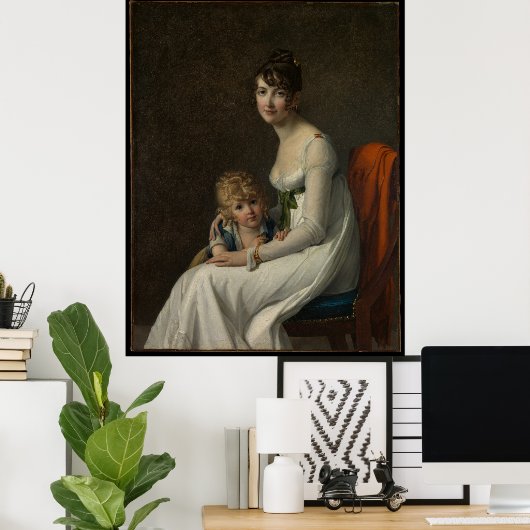 マダムフィリップパノンデスバサヤンズデリチェモン ポスター (ホームオフィス)