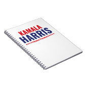 マダムプレジデントKamala Harris ノートブック (右側)