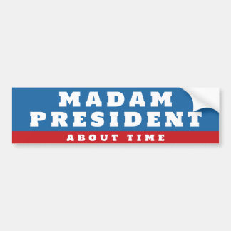 マダムプレジデントKamala Harris バンパーステッカー