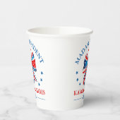マダムプレジデントKamala Harris 紙コップ (左)