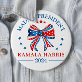 マダムプレジデントKamala Harris 缶バッジ (インサイチュ)