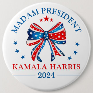 マダムプレジデントKamala Harris 缶バッジ