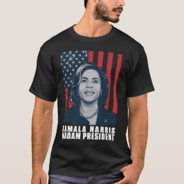 マダムプレジデントKamala Harris Tシャツ