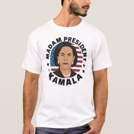 マダムプレジデントKamala Harris Tシャツ