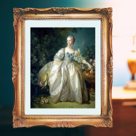 マダムベルゲレット1766ブーシェ フォトプリント           