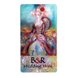 マダムポンパドゥールモノグラム結婚ズワイン ラベル