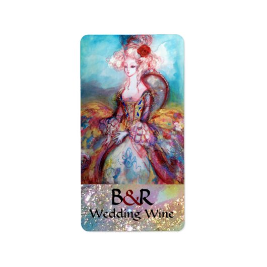 マダムポンパドゥールモノグラム結婚ズワイン ラベル (正面)