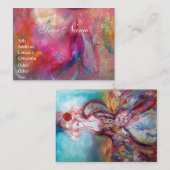 マダムポンパドール美しいヘアドレッサー 名刺 (正面/裏面)