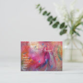 マダムポンパドール美しいヘアドレッサー 名刺 (スタンド正面)