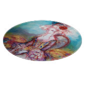 マダムポンパドール、美しいファッション カッティングボード (角)