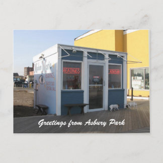 マダムマリーサイキック読み取り – Asbury Park NJ ポストカード