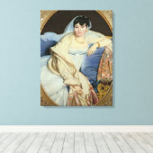 マダムリヴィエールMarie Francoise Jacquette キャンバスプリント (インサイチュ (ウッドフロア))