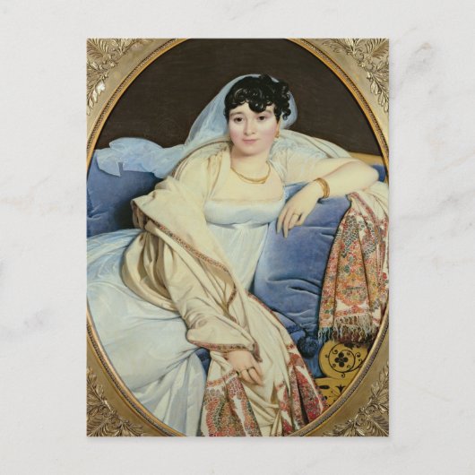 マダムリヴィエールMarie Francoise Jacquette ポストカード (正面)