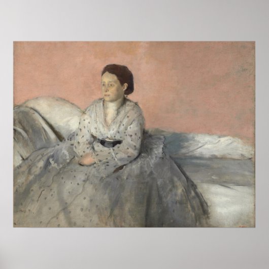 マダムレネデガスエドガーファインアート ポスター (正面)