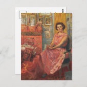 マダムレーヌベナード | エドゥアルドヴィヤール ポストカード (正面/裏面)