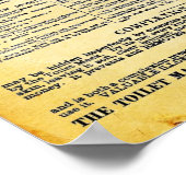 マダムローリーズトイレマスクプリント ポスター (角)