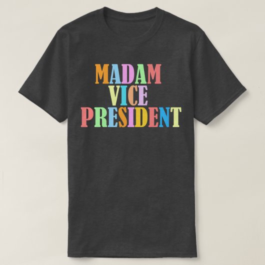 マダム副大統領 Tシャツ (デザイン正面)