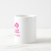 マダム大統領とティム・イン・ピンク コーヒーマグカップ (中央)