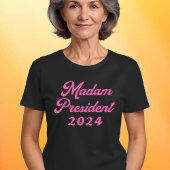 マダム大統領カマラハリス2024年選挙 Tシャツ