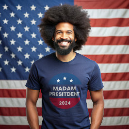 マダム大統領カマラハリス2024年 Tシャツ