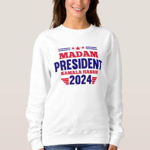 マダム大統領カマラハリス2024 スウェットシャツ