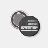 マダム大統領ハリス・ワルツ米国国旗の選挙 マグネット (正面/裏面)