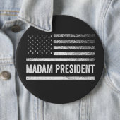 マダム大統領ハリス・ワルツ米国国旗の選挙 缶バッジ (インサイチュ)