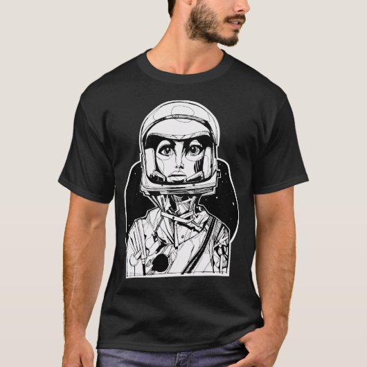 マダム宇宙飛行士 Tシャツ (正面)