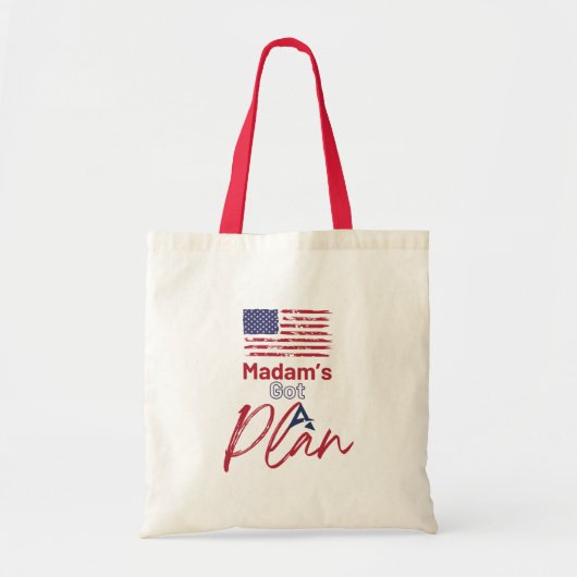 マダム得の米国選挙 トートバッグ (正面)