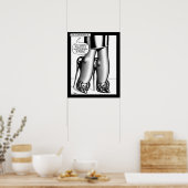 マダム火星™/ハイヒール ポスター (キッチン)