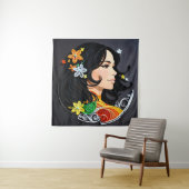 マダム美しい。 タペストリー (インサイチュ)