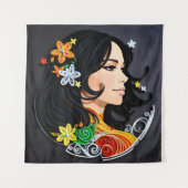 マダム美しい。 タペストリー (正面)