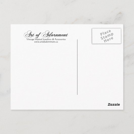 マダム – はがき (裏面)