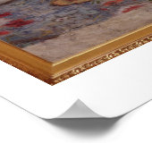 マダム・オリー・ローデラーポートレート1900年(缶油) ポスター (角)