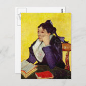 マダム・ジヌースバイビンセント・ヴァン・ゴッホ ポストカード (正面/裏面)