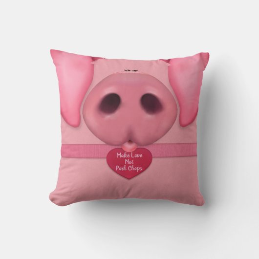 マダム・ピギー クッション (正面)