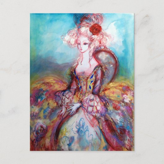 マダム・ポンパドゥール インビテーションポストカード (正面)