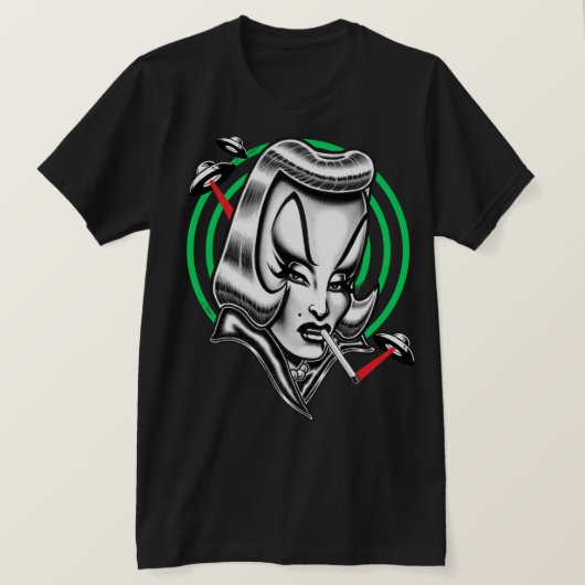 マダム・マーズ™/UFO Tシャツ (デザイン正面)